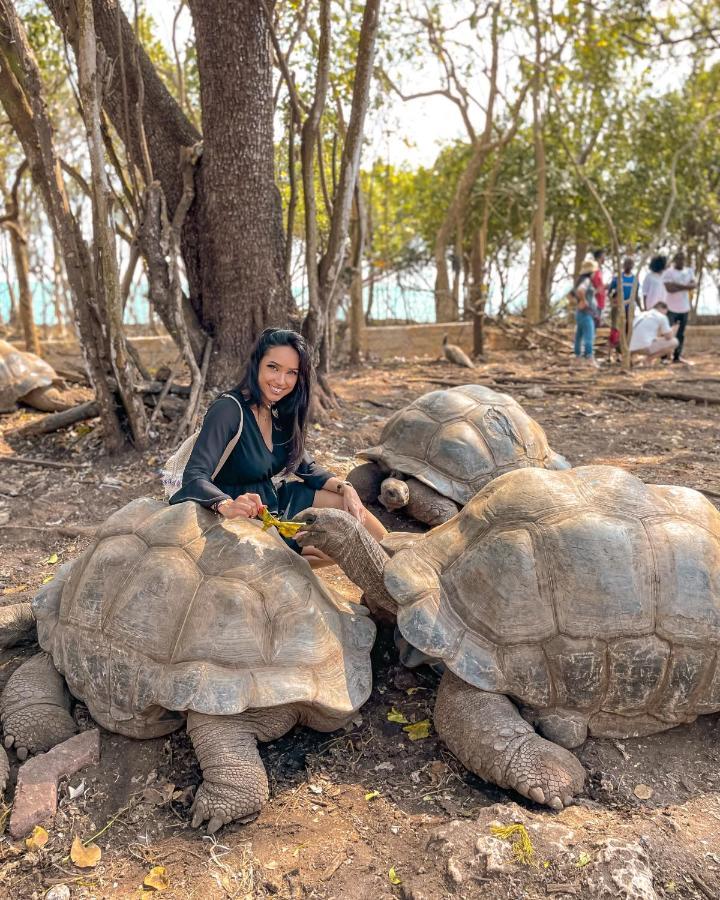 Karibu Beach Resort Pongwe Luaran gambar