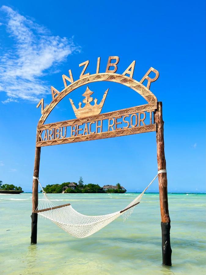 Karibu Beach Resort Pongwe Luaran gambar